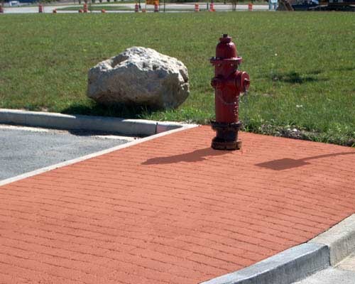 MPS Paving Systems' StreetPrint™ decorative asphalt solution