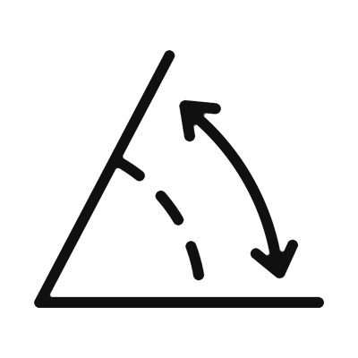 Slope and Grading Icon